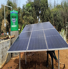 Installation of Solar Based Micro Irrigation System