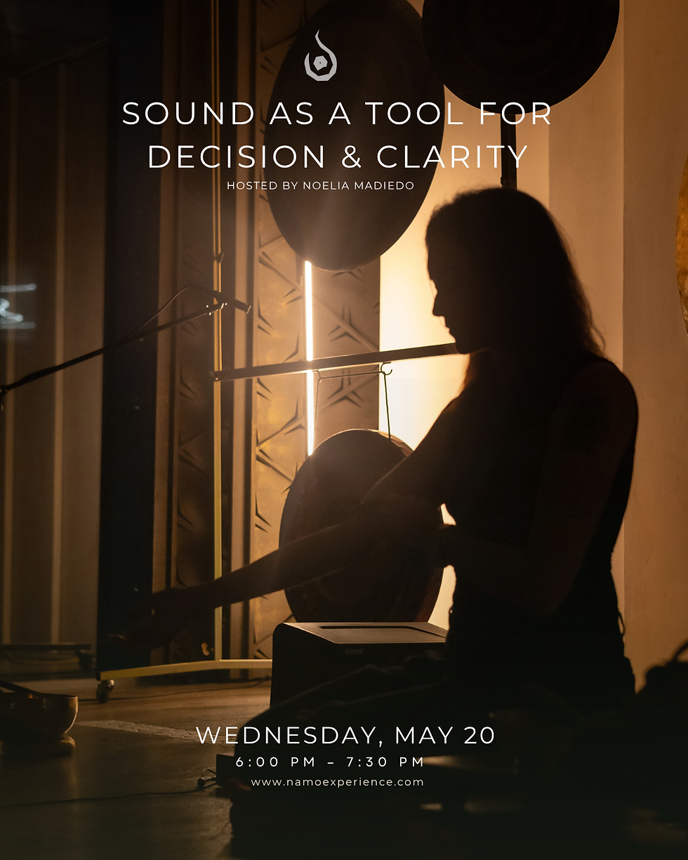 Sound as a Tool for Decision & Clarity