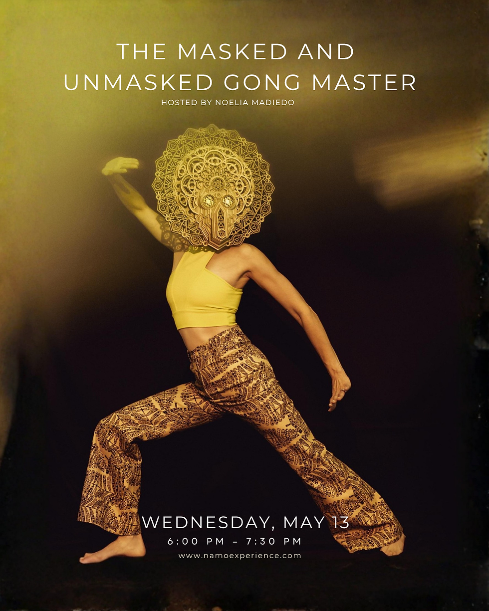 The Masked and Unmasked Gong Master