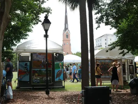 Photo Essay: Piccolo Spoleto’s outdoor art expo returns