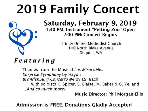 Sequim Community Orchestra Hosts “Family Concert” in Sequim