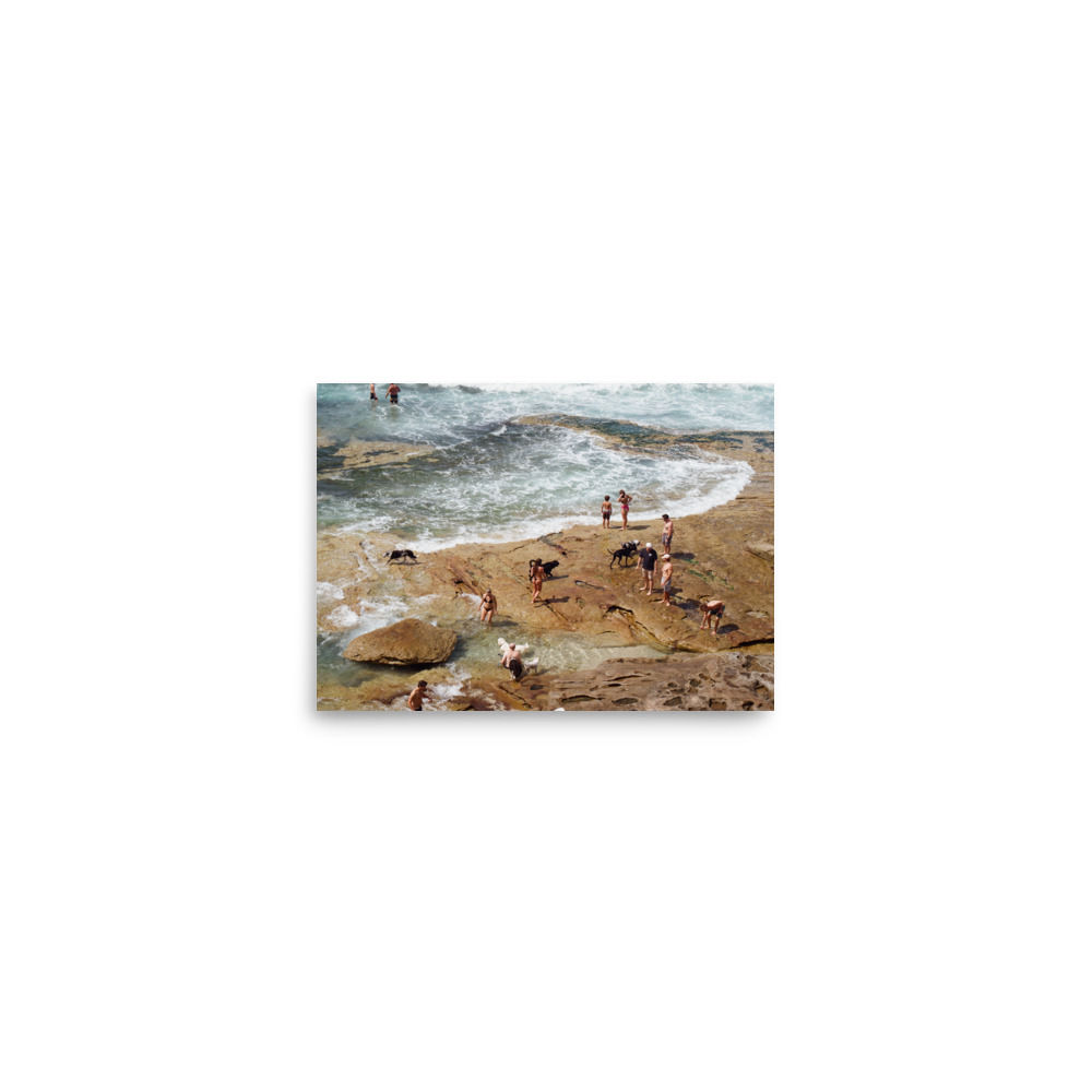 5"x7" Sydney Coastal Rocks Print