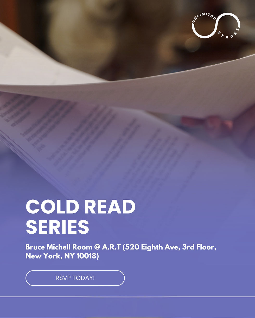 Unlimited Cold Read Series: September Edition