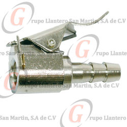Inflador manguera con clip