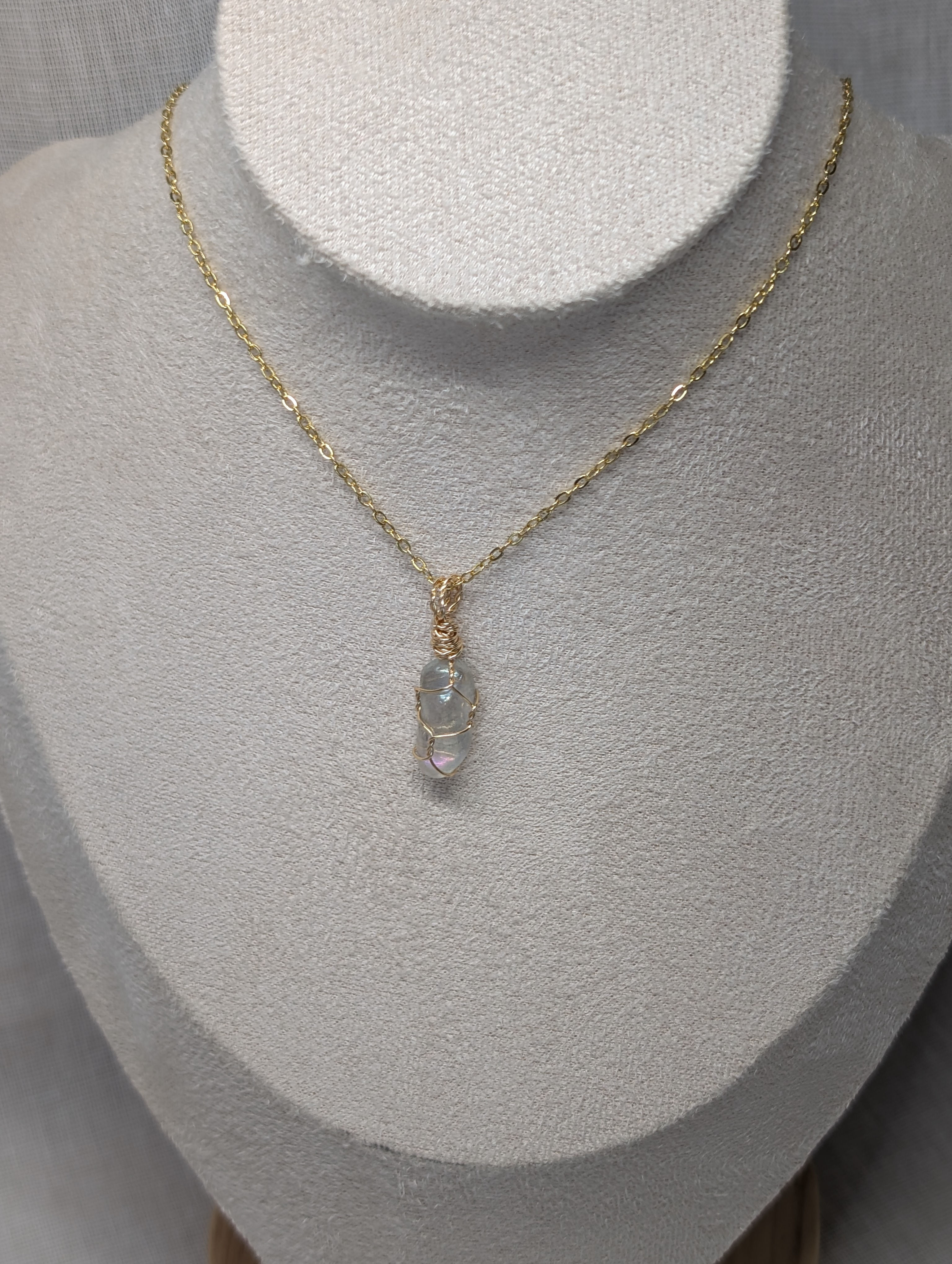 Collier Angel Aura doré