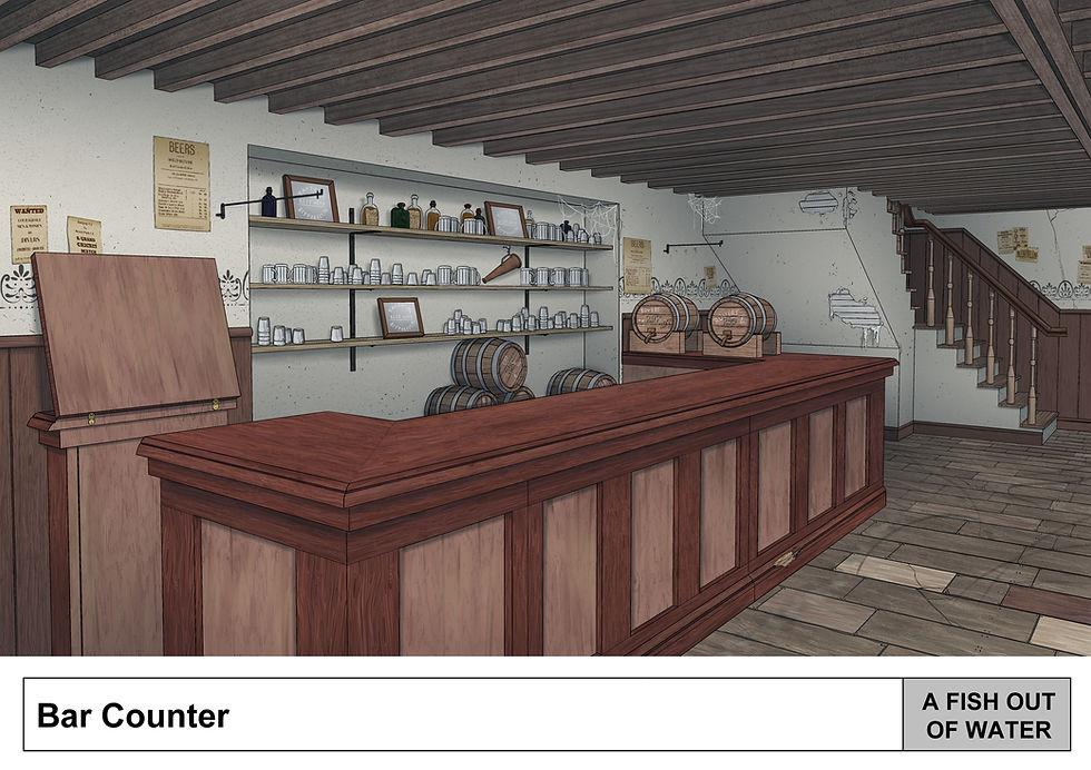 First background art for our animated film