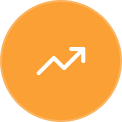 Bar Bunny detailed analytics icon.