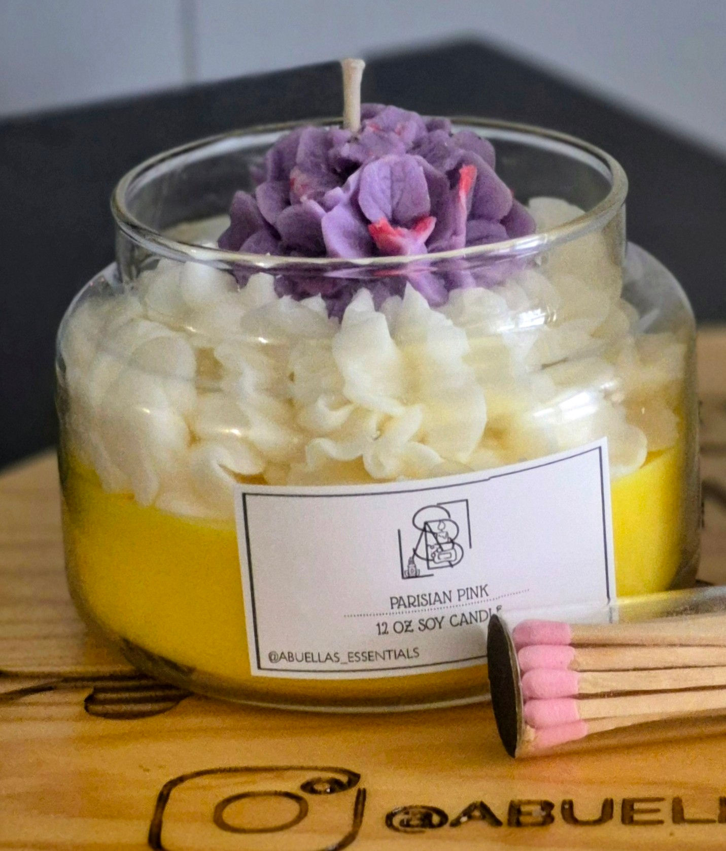 PARISIAN PINK SOY CANDLE 