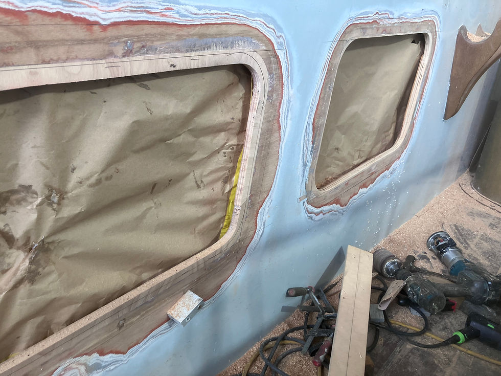 Window aperture infills