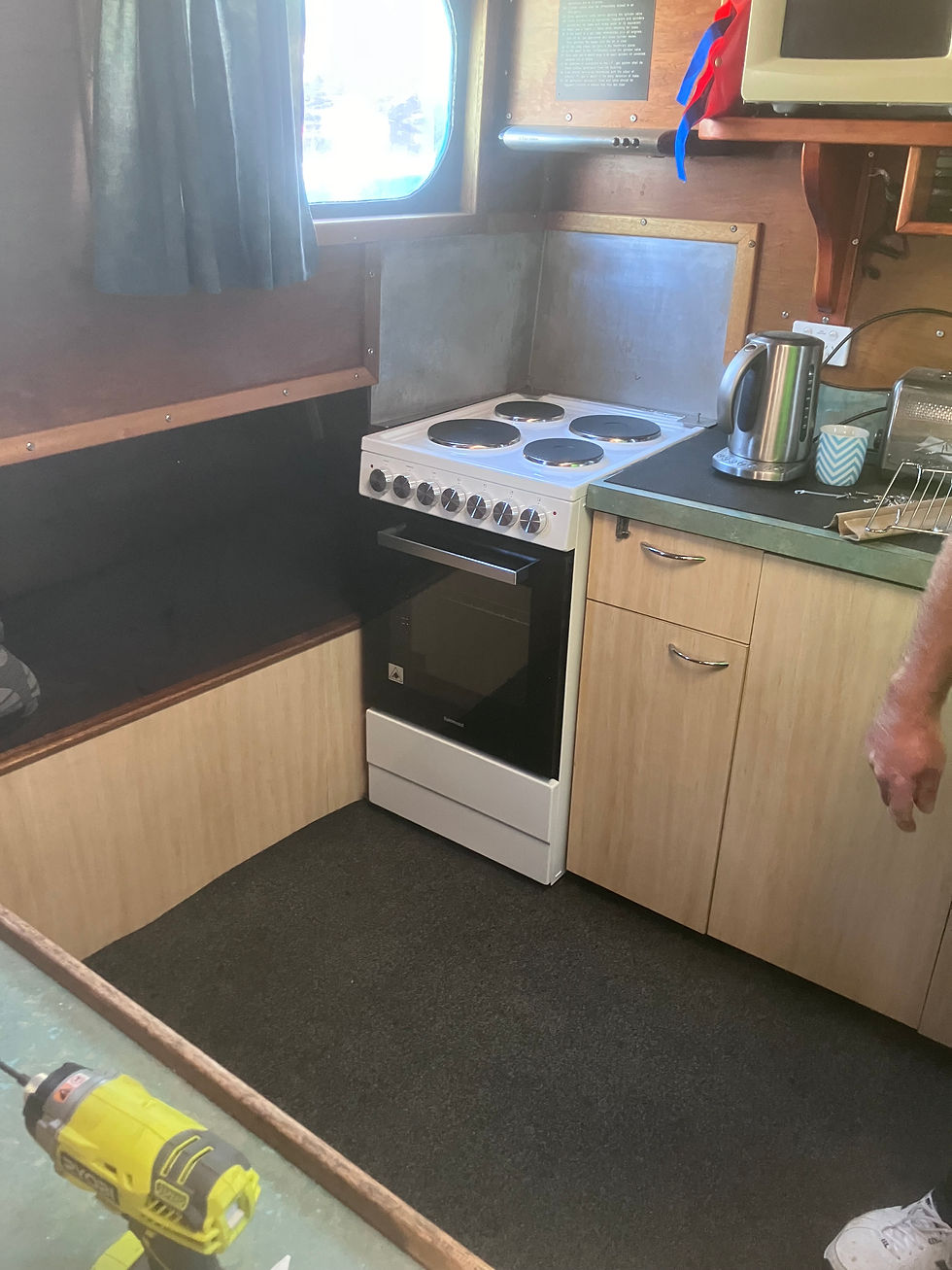 New stove install
