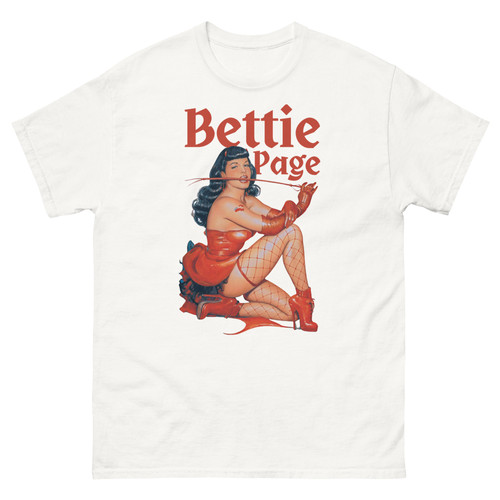 Bettie Page Vintage T-Shirt | Classic Pin-Up Model Tee | The