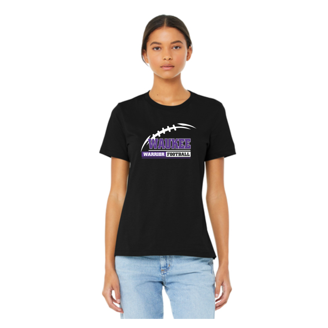 WHS Football Ladies Bella & Canvas Triblend tee