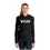 Thumbnail: VSA Ladies Sport-Wick® Fleece Colorblock Hooded Pullover