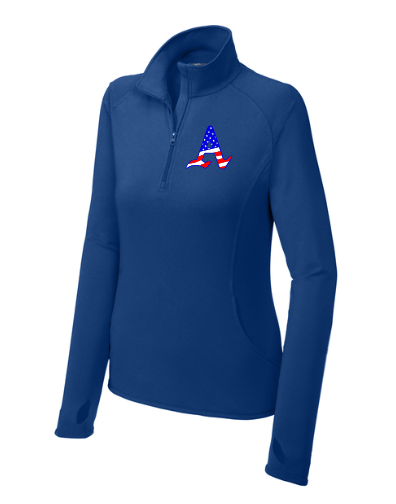 Thumbnail: Ankeny Arsenal Women's Sport-Wick® Stretch 1/4-Zip Pullover