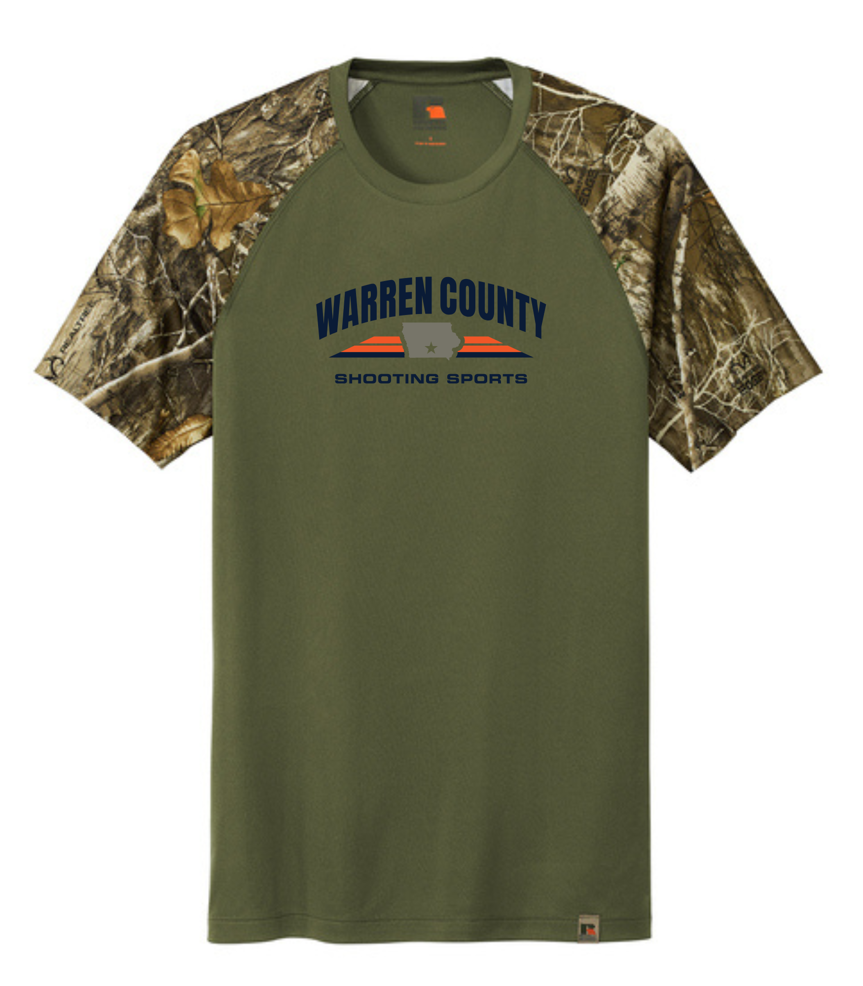 WCSS Russell Outdoors™ Realtree® Colorblock Performance Tee
