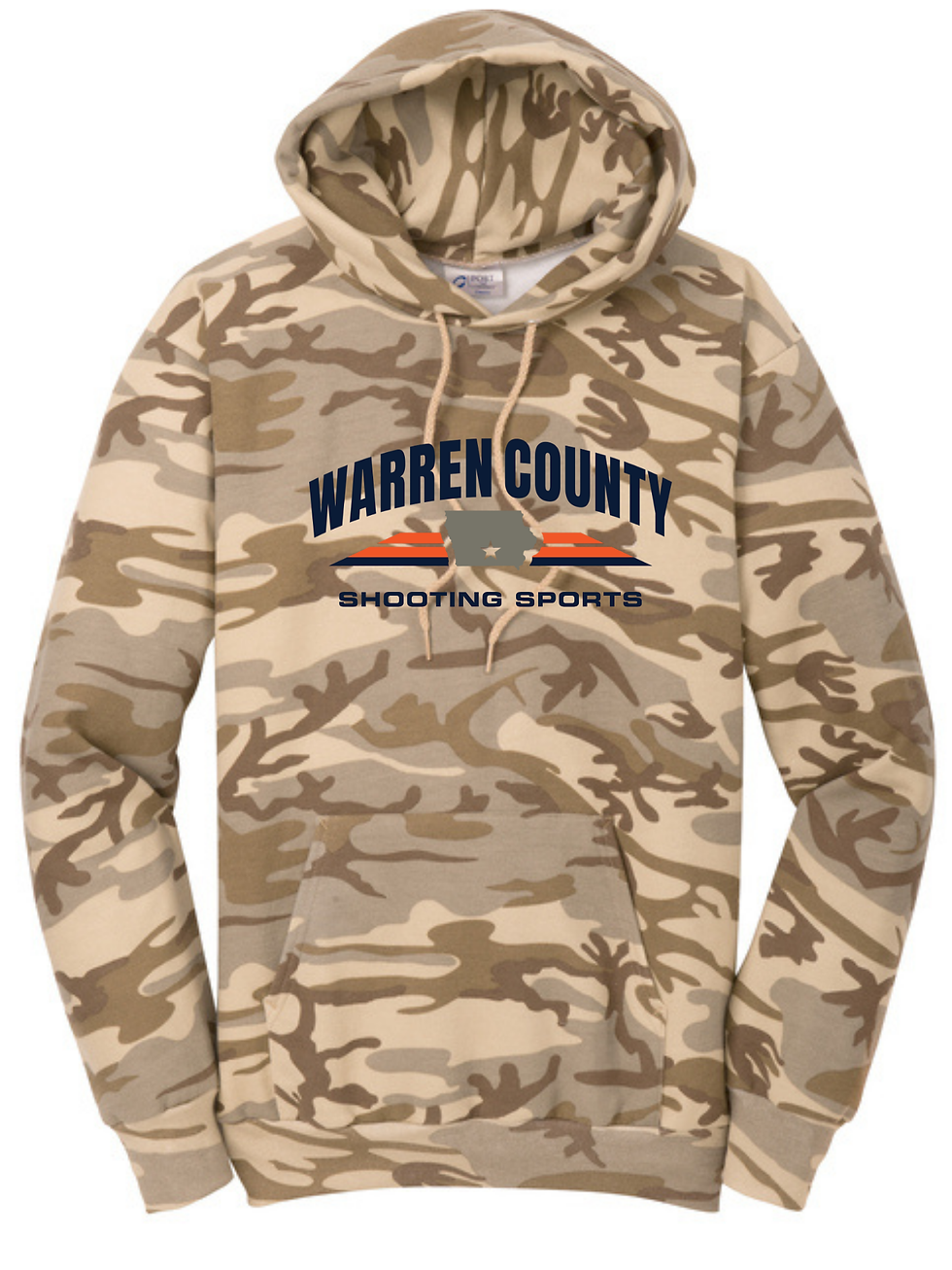 Thumbnail: WCSS Core Fleece Camo Pullover Hooded Sweatshirt