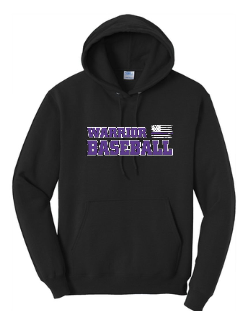 Thumbnail: WHS Baseball Adult Core Fleece Hoodie