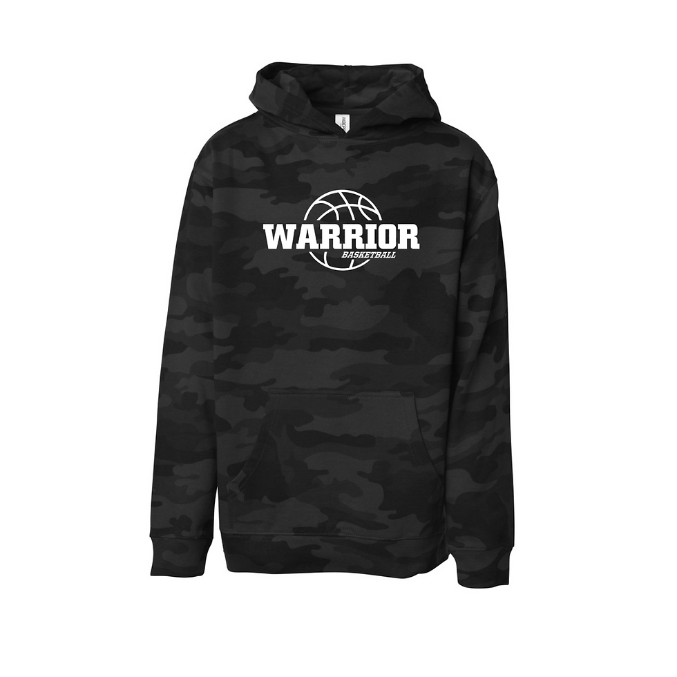 Thumbnail: WHS Basketball Unisex Camo Hoodie