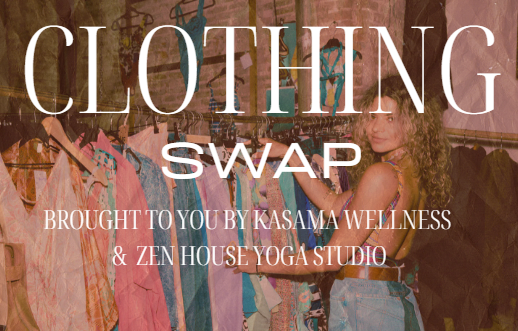 Clothing Swap | April 11 | Zen House Yoga