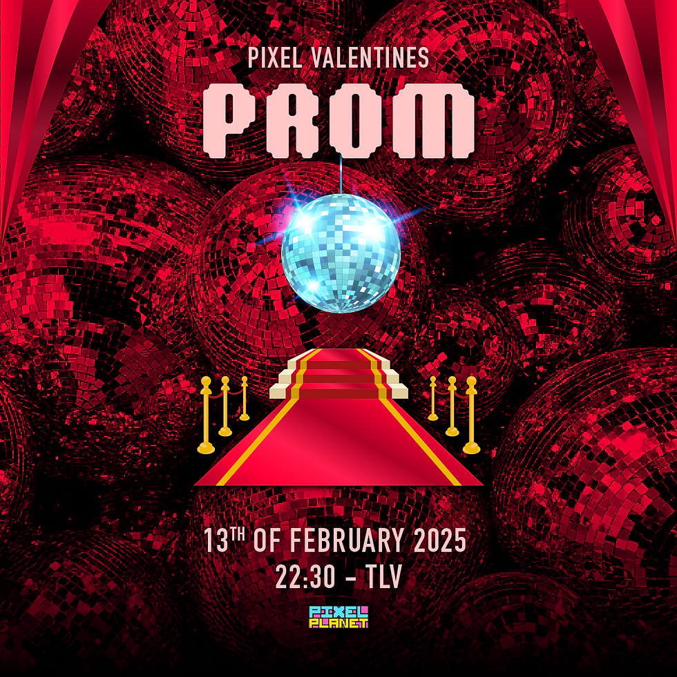 PIXEL VALENTINES' PROM ֻ13/2