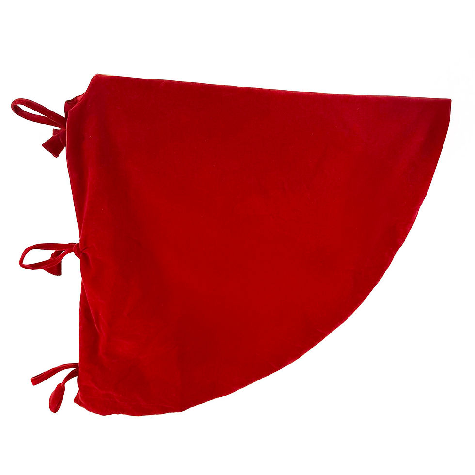 Thumbnail: Red Tree Skirt 120cm