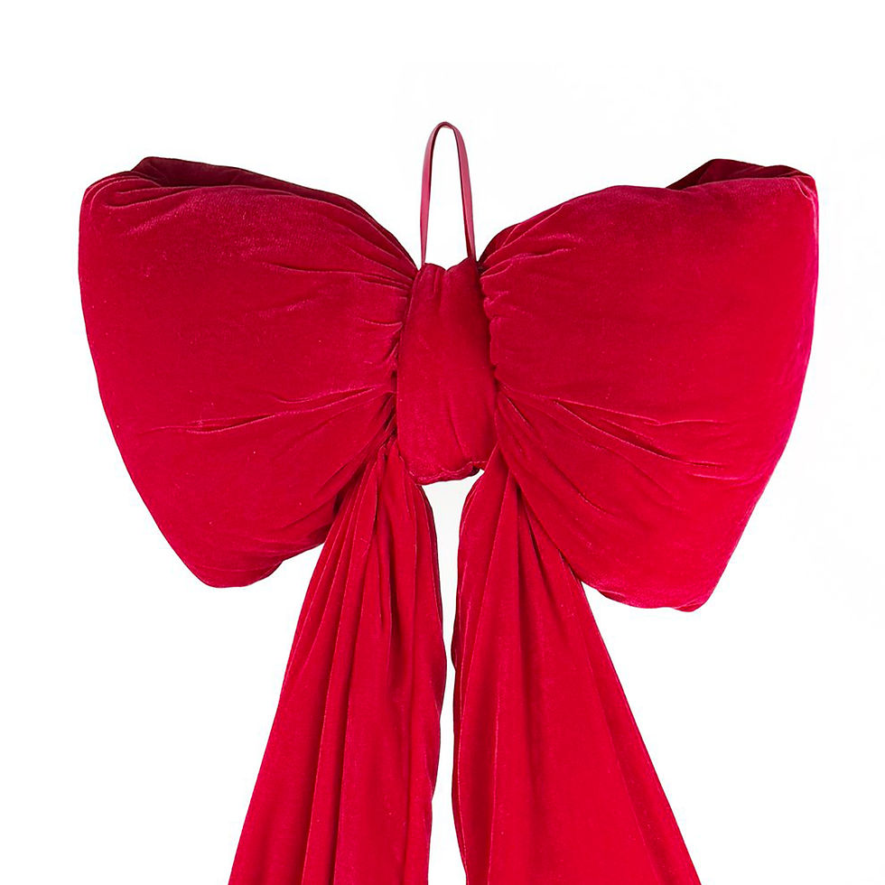 Thumbnail: Giant Velvet Bow 155cm