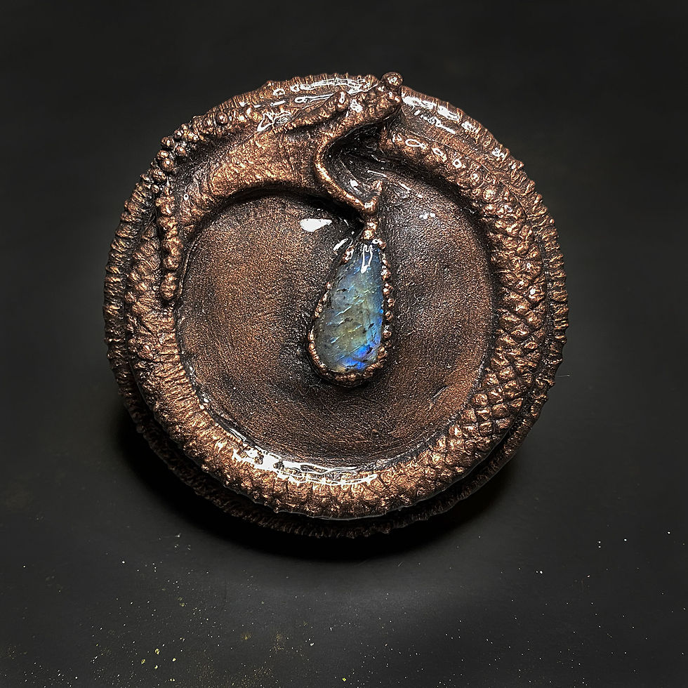 Thumbnail: Labradorite Snake Gas Cap