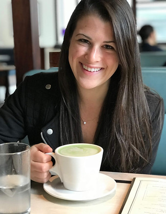 Jaycee with matcha