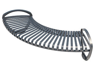 Our commercial outdoor park benches are durable and customizable to fit any aesthetic.