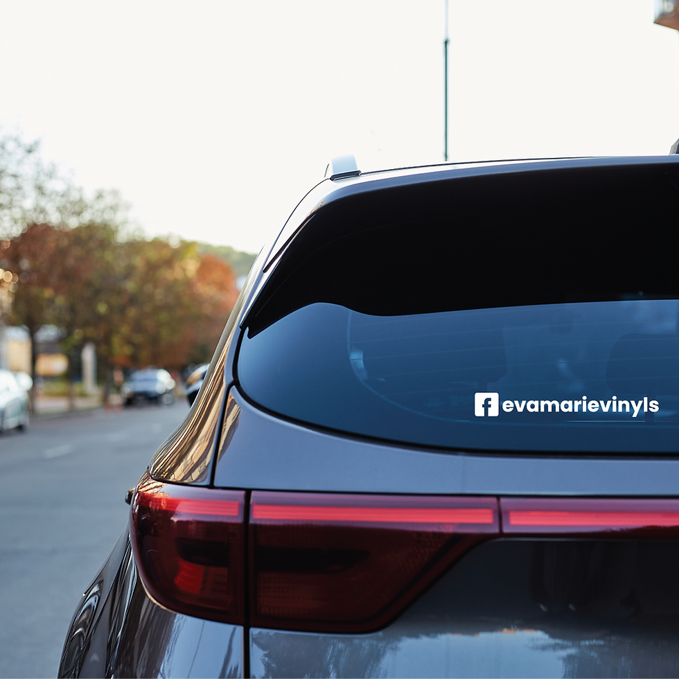 Thumbnail: Vehicle Social Media Tags Decals