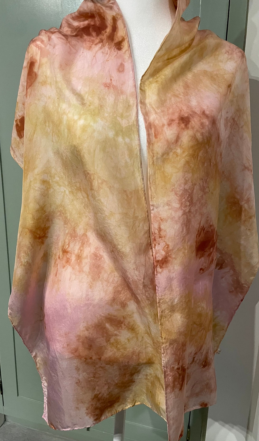 Miniature : Foulard de soie Habotai 14X72