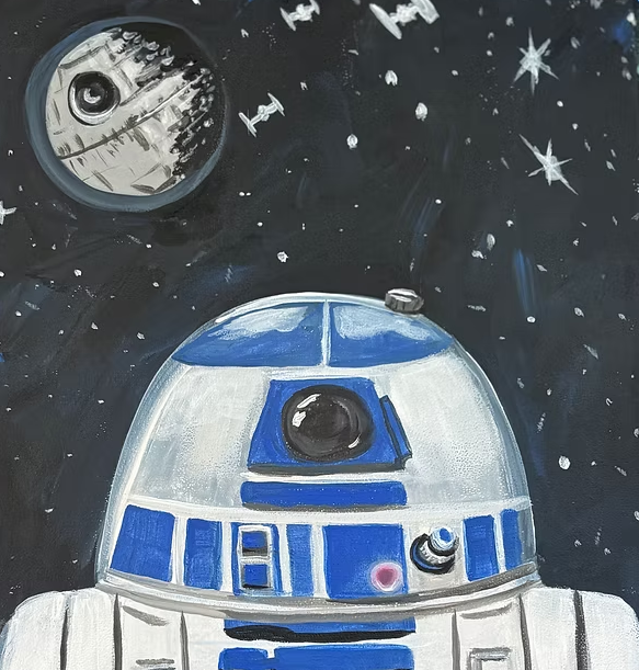 Star Wars Themed Paint & Sip Art Class