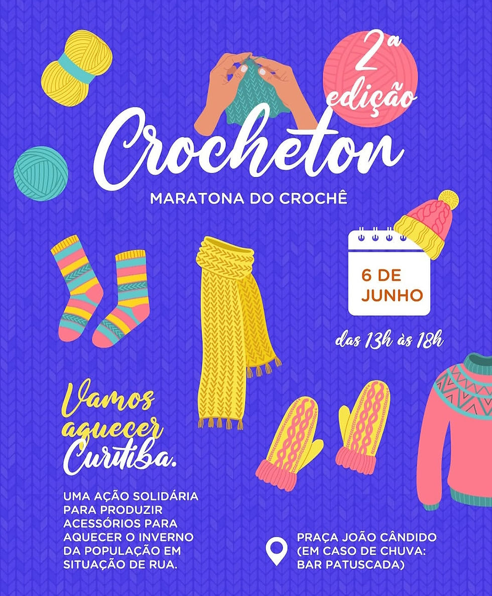 No inverno, no crochê está o poder! 