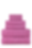 Hotel Quality 100% Turkish Cotton 6 Piece Towel Set Pink