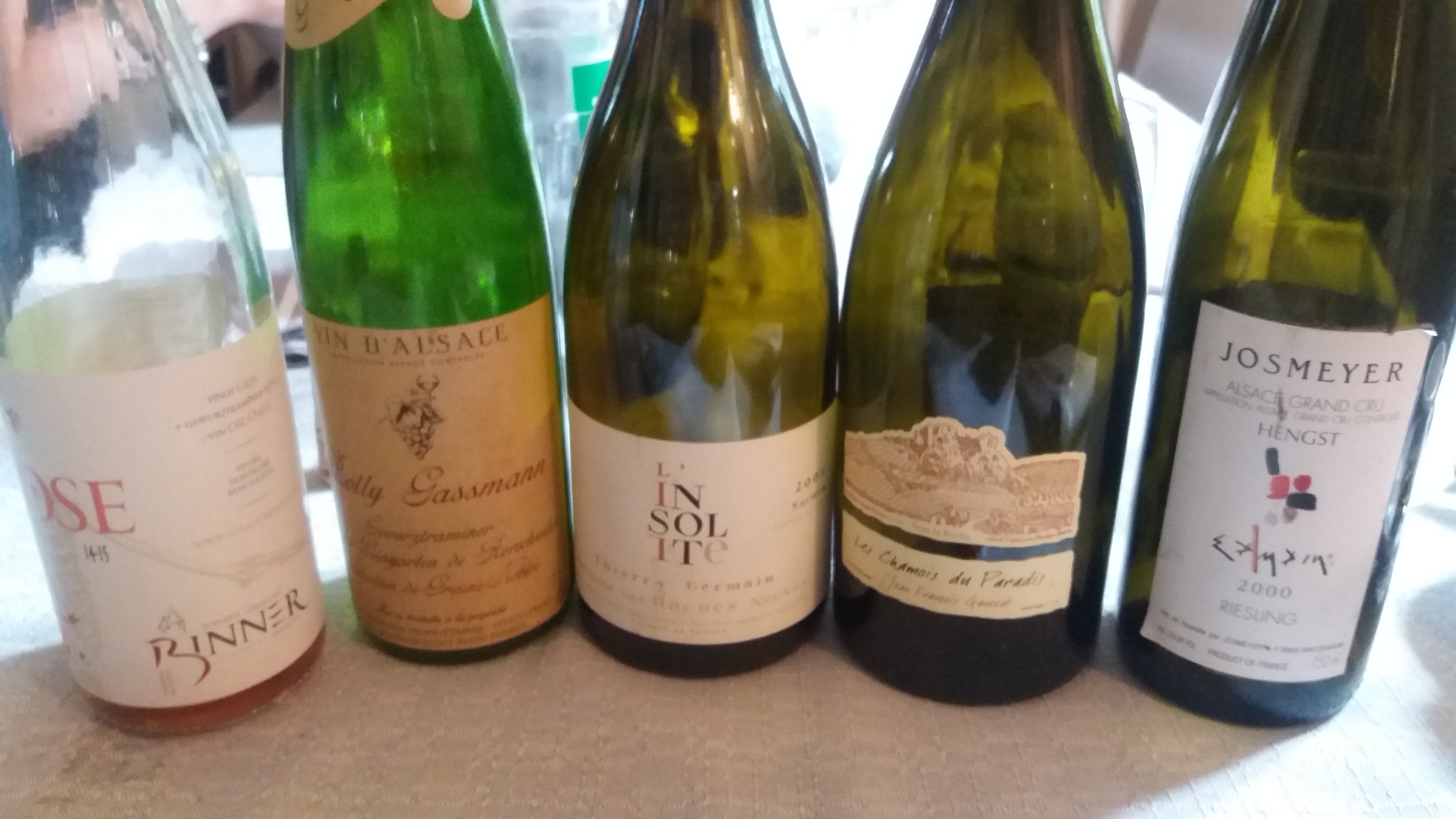 Repas de sommeliers - Mai 2016