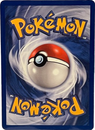 Bulbasaur 54/112 non-foil Pokémon Card back view