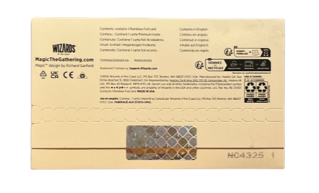 Thumbnail: Secret Lair Deadeye Navigator Drop Series Wizards of the Coast MTG Promo card, back envelope view