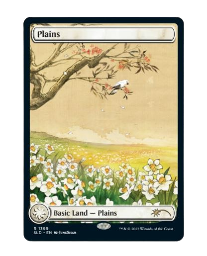 Thumbnail: Secret Lair Meditations on Nature Drop Series Wizards of the Coast MTG card 1 front view