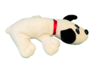 Thumbnail: 1986 Tonka Dalmation Pound Puppy Plushy Toy, right side view