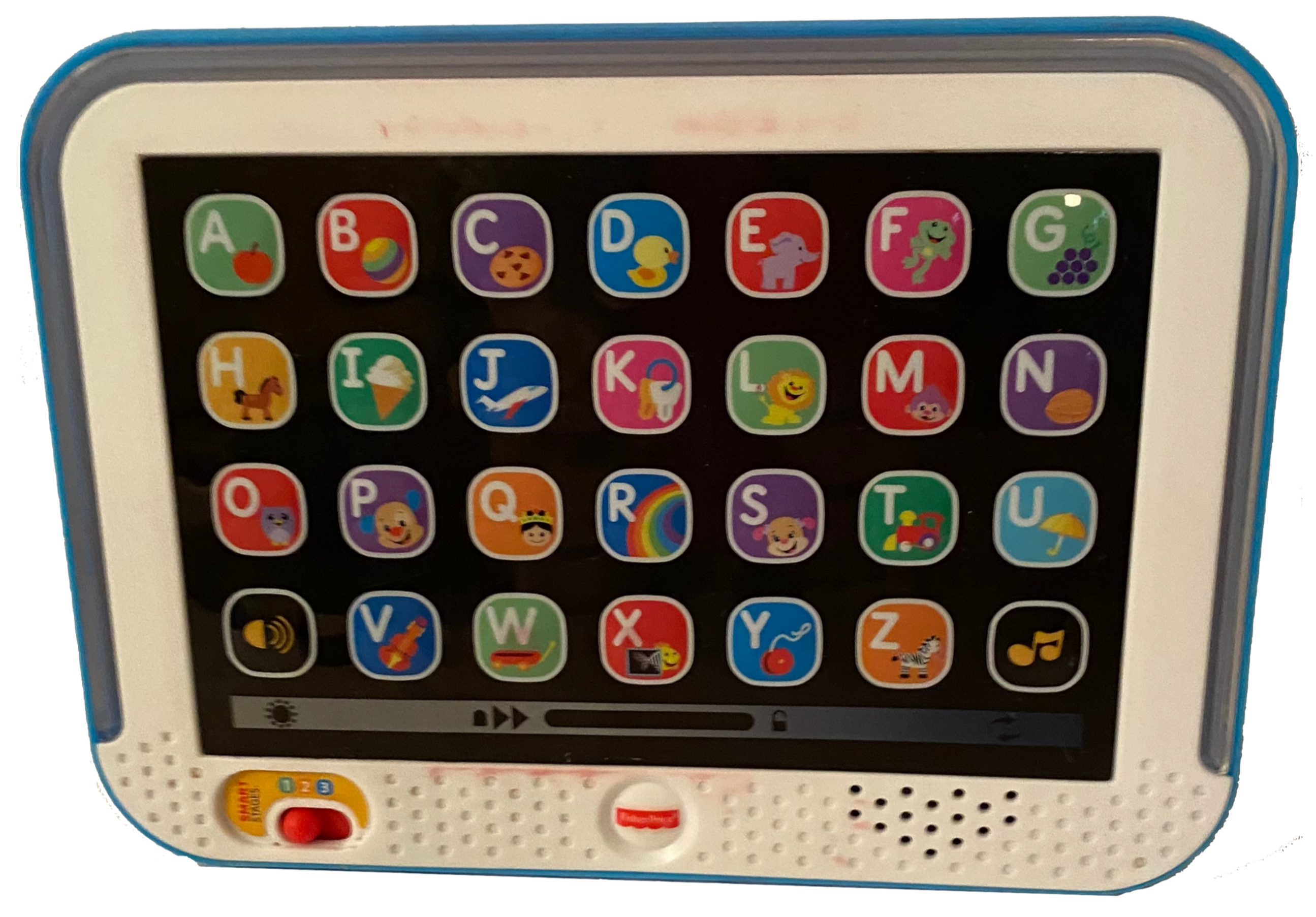 Fisher-Price Laugh & Learn Smart Stages Tablet, front view
