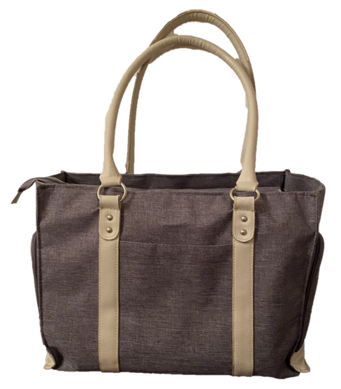 Thumbnail: Banana Fish Tote / Book / Diaper Bag back view