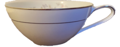 Thumbnail: Noritake China  "Arleen" Tea / Coffee Cup, side of cup view
