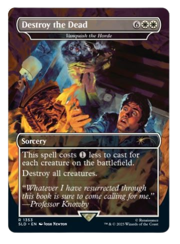 Thumbnail: Secret Lair The Evil Dead Drop Series Wizards of the Coast MTG card 2 front view