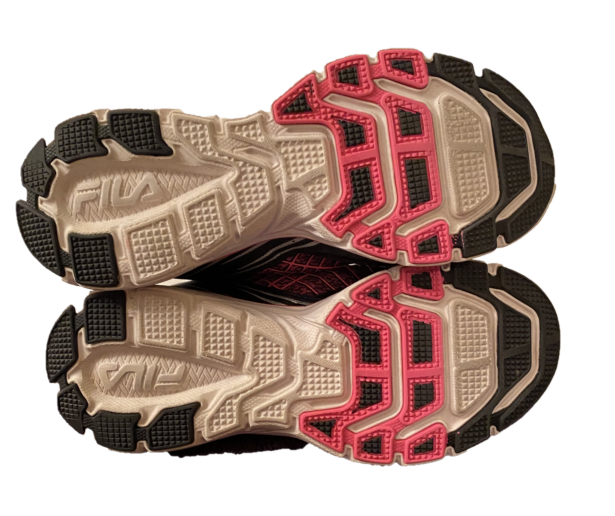 Thumbnail: Fila Coolmax Memory Foam Athletic Running Shoes, underside view