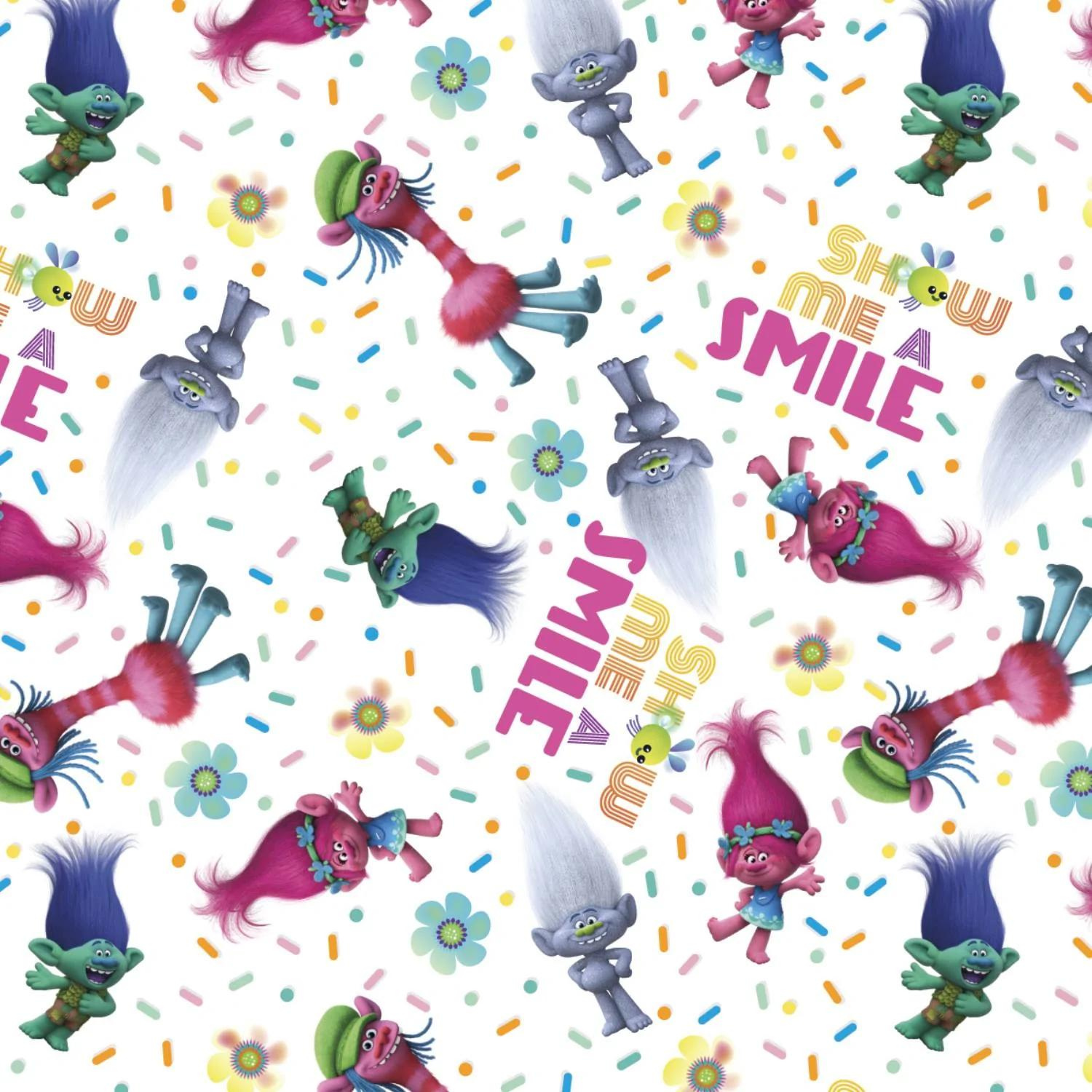 Trolls Scrapbook Paper 12x12