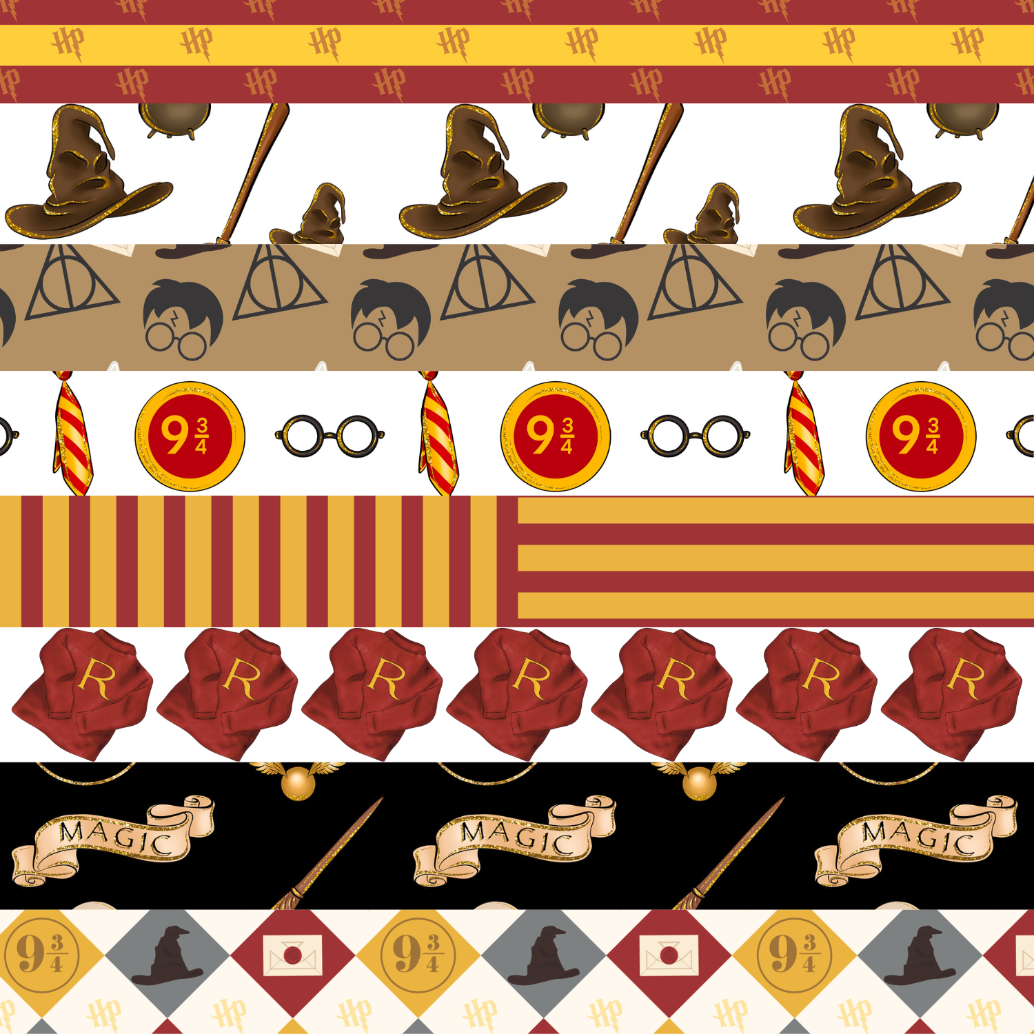 Harry Potter Border Sheet