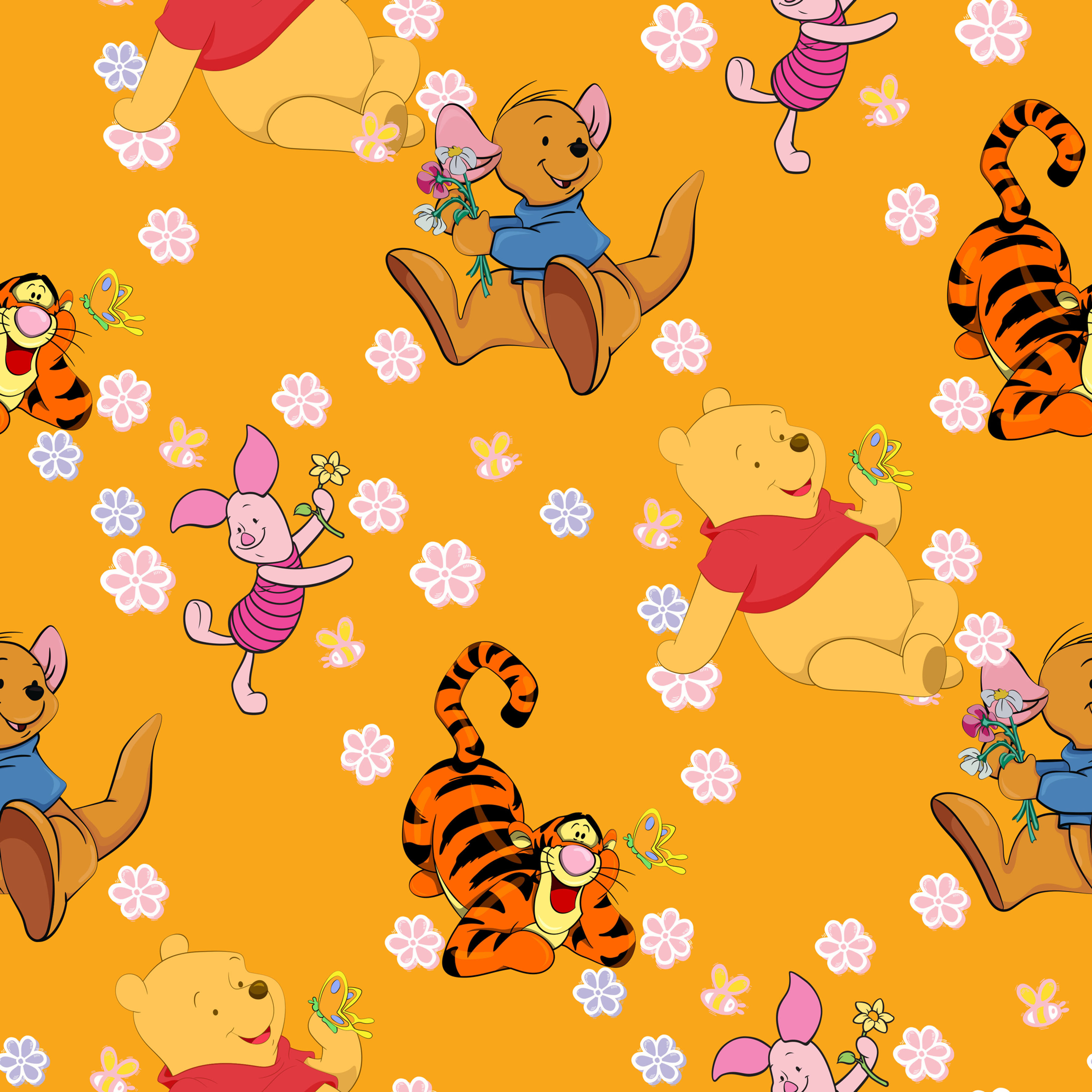 Winnie The Pooh Scrapbook Paper 12x12
