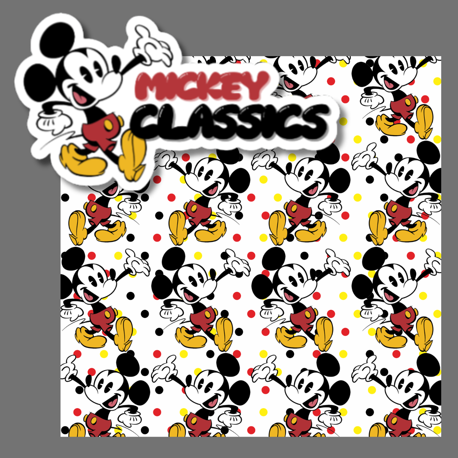 Mickey Classics Paper and Title Set