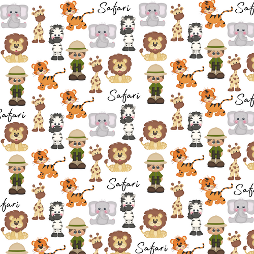 Safari Scrapbook Paper 12x12 | scrappineverymemory