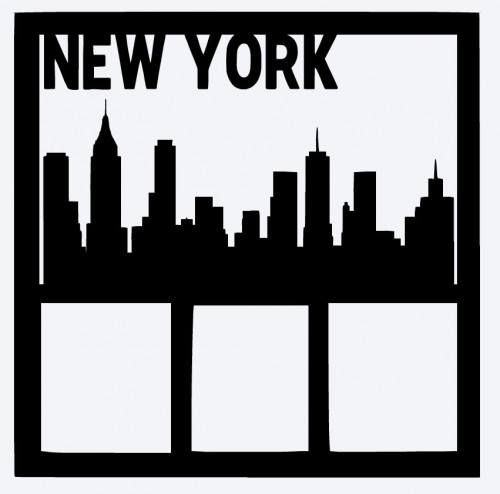 New York Scrapbook Overlay